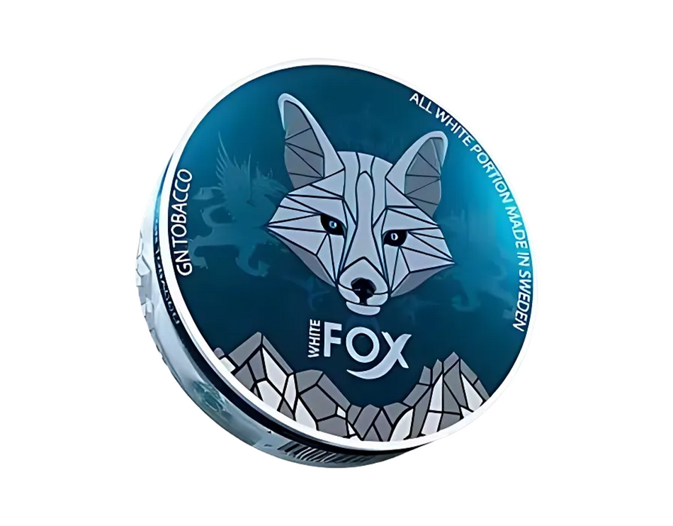 WHITE FOX Blue Fresh Spearmint 12mg Nicotine Pouches