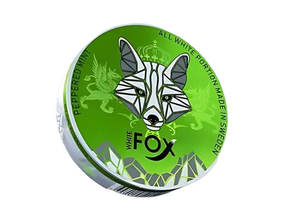 WHITE FOX Peppered Mint 12mg Nicotine Pouches