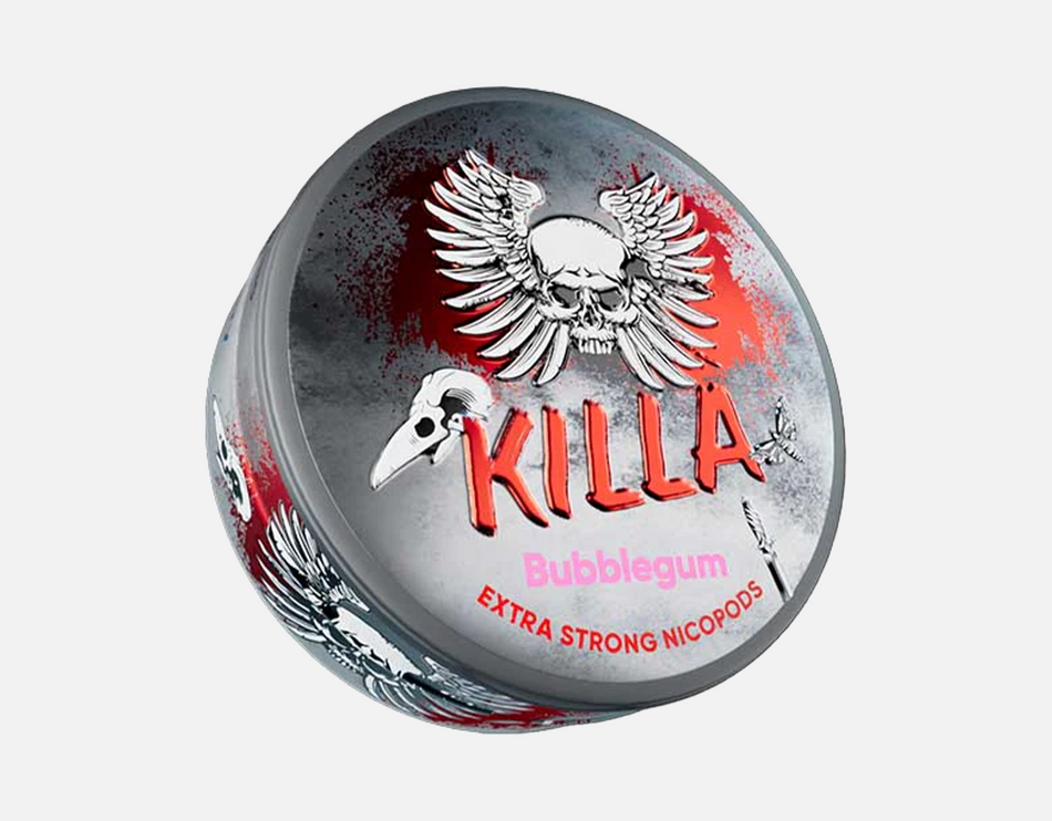 KILLA Bubblegum 12.8mg Nicotine Pouches