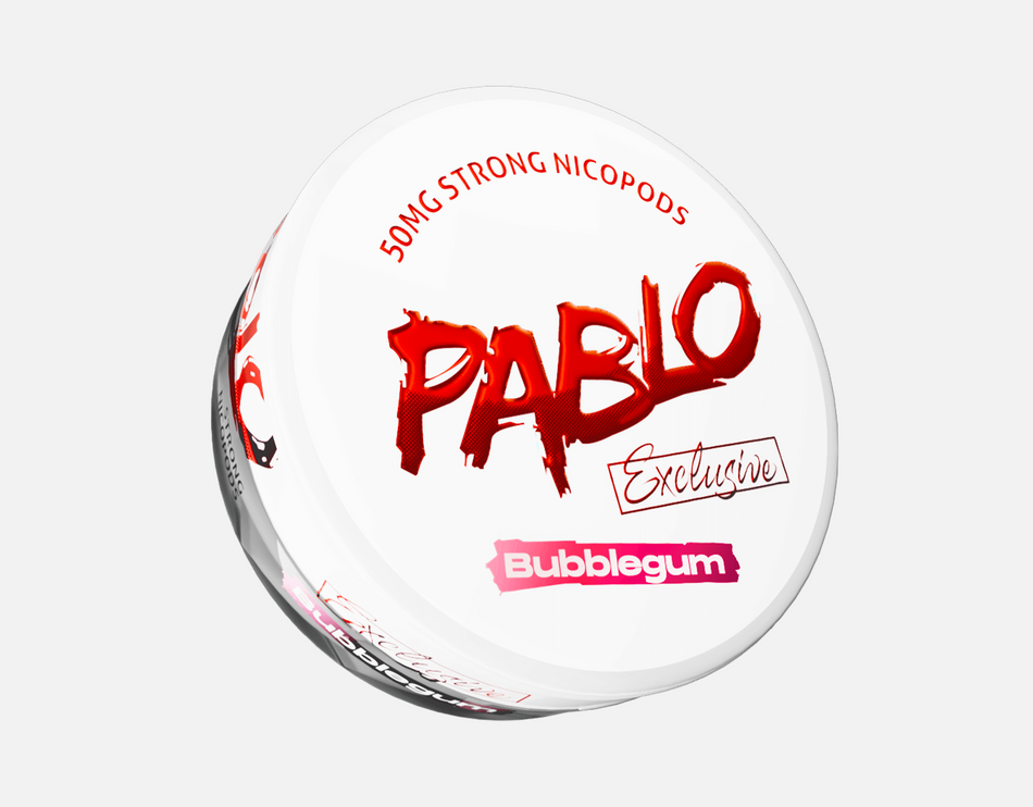 PABLO Exclusive Bubblegum 30mg Nicotine Pouches