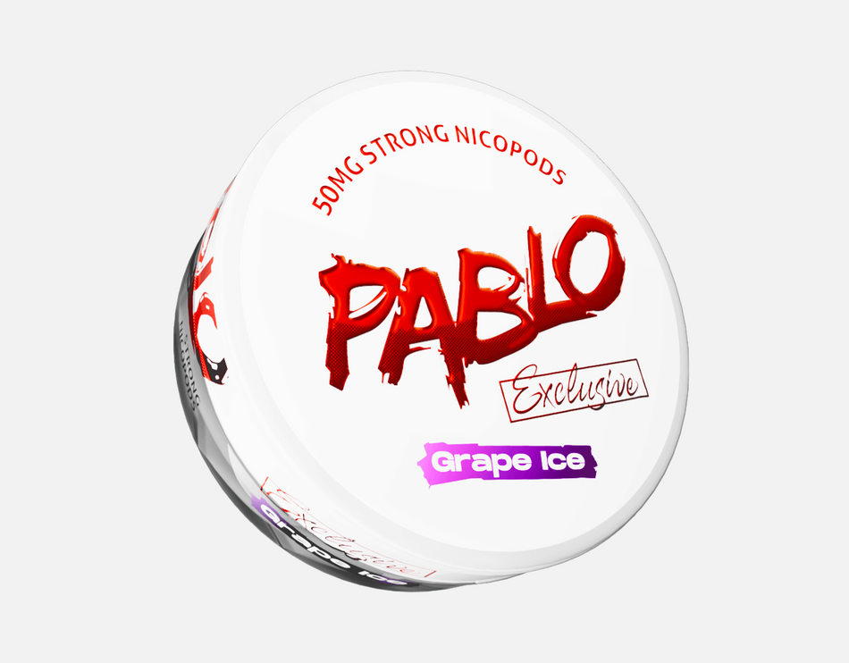 PABLO Exclusive Grape Ice 30mg Nicotine Pouches