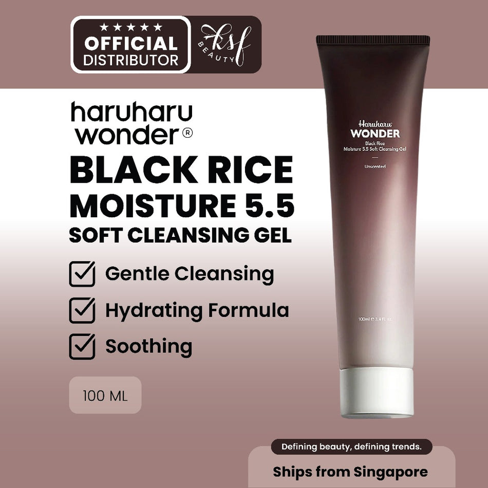 Haruharu Wonder Black Rice Moisture 5.5 Cleansing Gel 100ml
