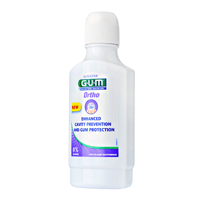 Gum Ortho Mouthwash 0% 300ml