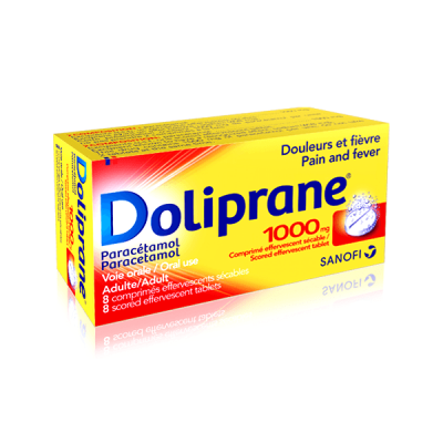 Doliprane 1000mg 8 Tablet