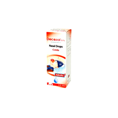 Decozal 0.1% Nasal Drops For Adults 10ml