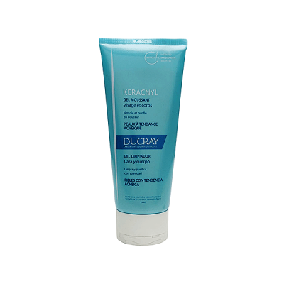 Ducray Keracnyl Facial Cleansing Gel 200ml
