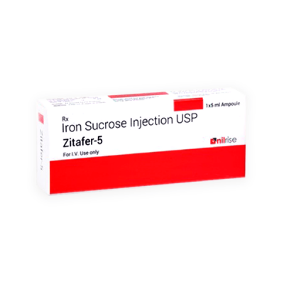 Fer/Iron 20mg/2ml 100mg-5ml 5 Ampoule