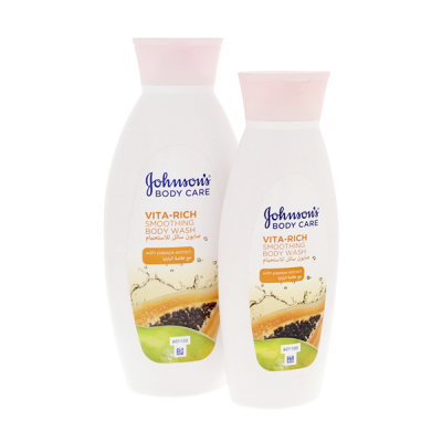 J&J Body Care Body Wash With PaPaya 400ml