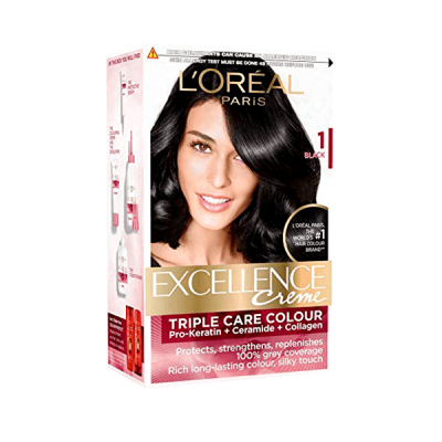 L'Oreal Excellence Cream Black 1