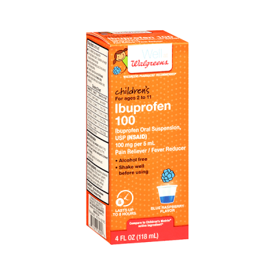 Ibuprofen 100ml Suspension PHP