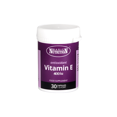Basic Vit E 400IU 30 Capsule