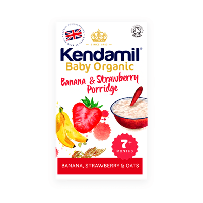 Kendamil Baby Organic Banana Strawberry Porridge 
