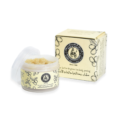 Khan Al Saboun Shea Butter & GreenTea Scrub 150g