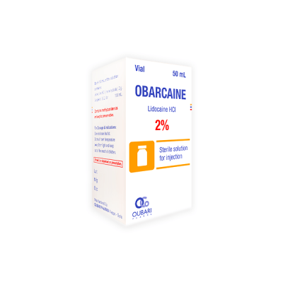 Obarcaine 2% 50ml Vial