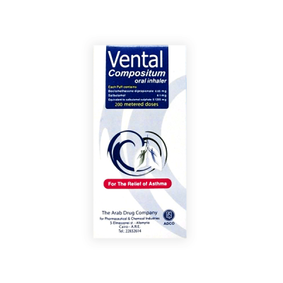 Vental 200Doses Inhaler