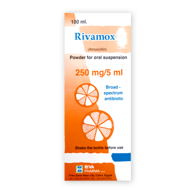 Rivamox 125/5mg/ml 100ml Suspension
