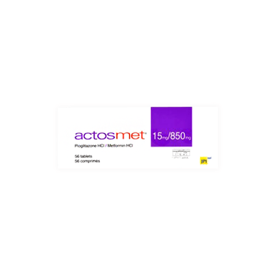 Actosmet 15/850mg 56 Tablet