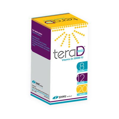 Tera D3 50000IU 12 Capsules