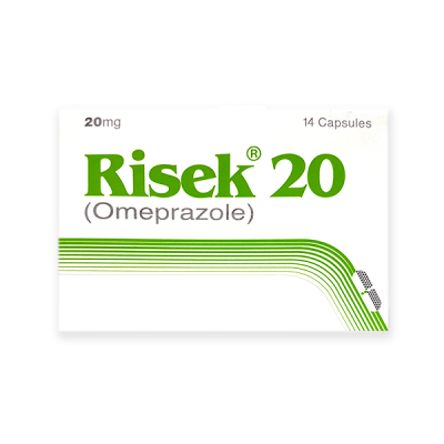 Risek 20mg 14 Capsule