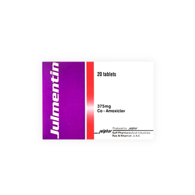 Julmentin 375mg 20 Tablet