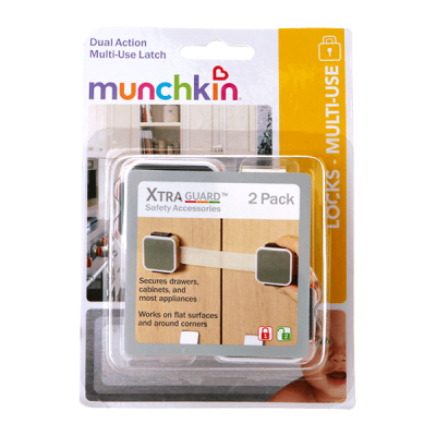 Munchkin Xtra Guard Dual Locking Drawer Latch