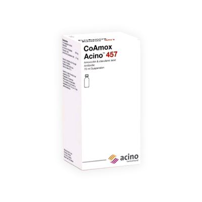 Coamox-Acino 457mg 70ml Suspension