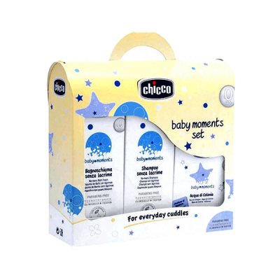 Chicco (3203) Bleu Baby Moments Set