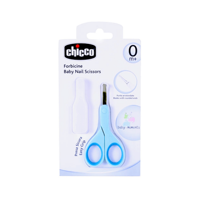 Chicco (89) Forbicine Blue Baby Nail Scissors