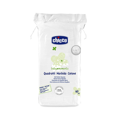 Chicco (2654) Quadrotti MorbidoCotton buds60Piece