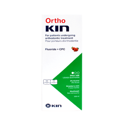Kin Ortho Mouthwash Strawberry Mint 500ml