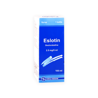 Eslotin 2.5/5 mg/ml 100ml Syrup