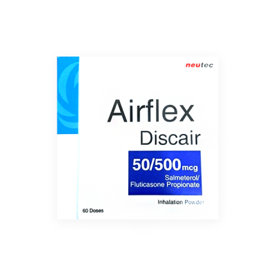 Airflex Discair 50/500mcg 60Doses InhalationPowder