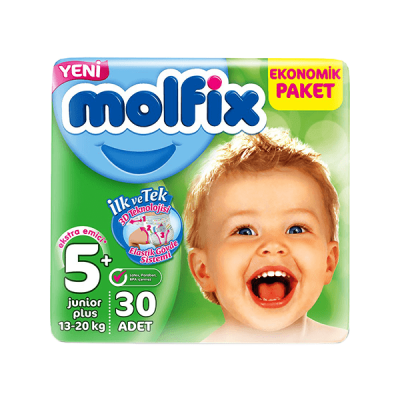 Molfix#5+ (13-20Kg)Large 28Piece