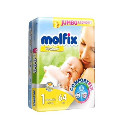 Molfix#1 (2-5Kg)Large 62Piece