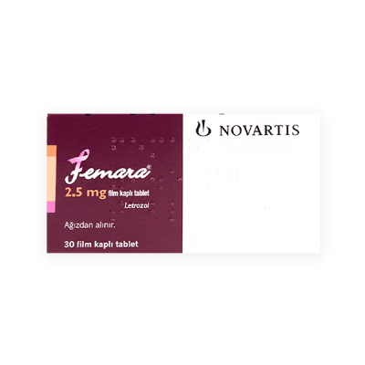 Femara 2.5mg 30 Tablet (Turkey)