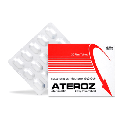 Ateroz 20mg 30 Tablet