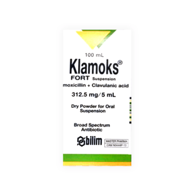 Kalmoks Forte 312.5/5mg/ml 100ml Suspension