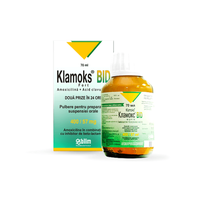 Klamoks Bid 400/57mg/ml 70ml Suspension