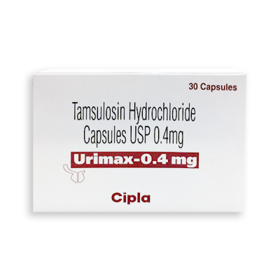 Urimax 0.4mg 30 Tablet (CIPLA)
