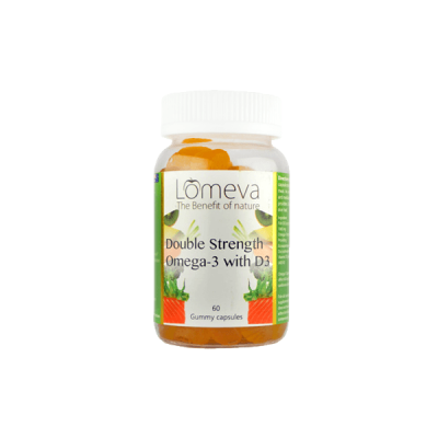 Lomeva Double Strength Omega3+D3 60 Gummy