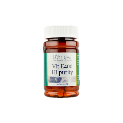 Lomeva Vit E 400 Hi Purity 60 Capsule