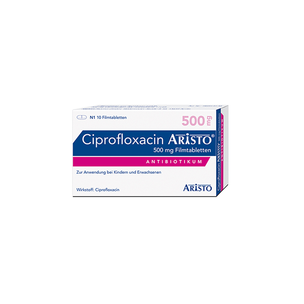 Ciprofloxacin 500mg 10 Tablet (Aristo)