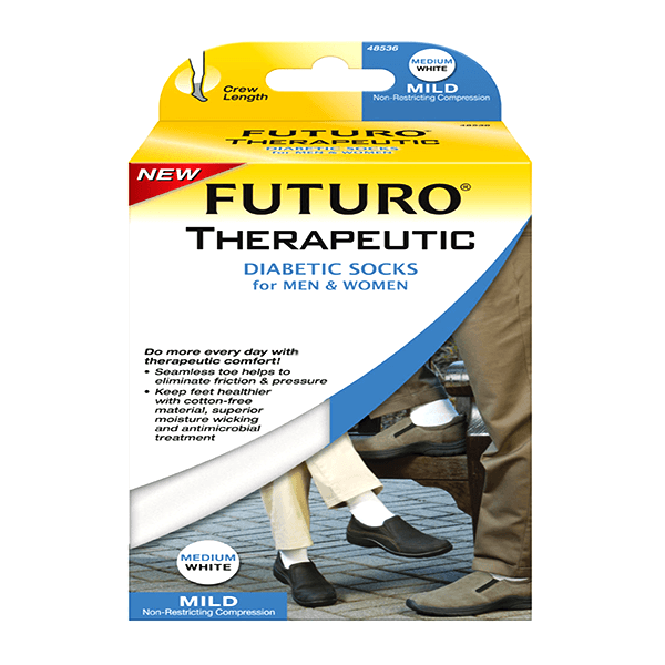 Futuro Diabetic Socks Medium For Men &Women(48536)