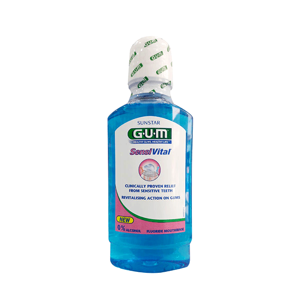 Gum Sensivital 0% Alcohol Mouth Wash  300ml