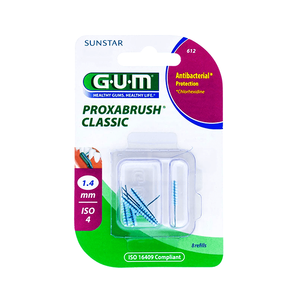 Gum (512) Proxabrush Classic Medium 8 Piece