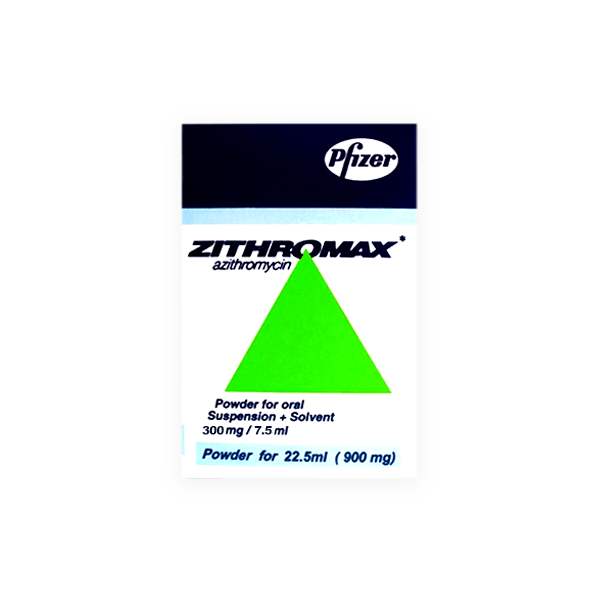 Zithromax 300/7.5mg/ml 22.5ml Pos