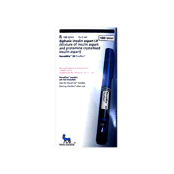 Novomix 30 100IU/ml 5x3ml Prefilled Pen