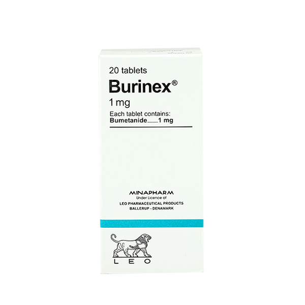 Burinex 1mg 20 Tablet