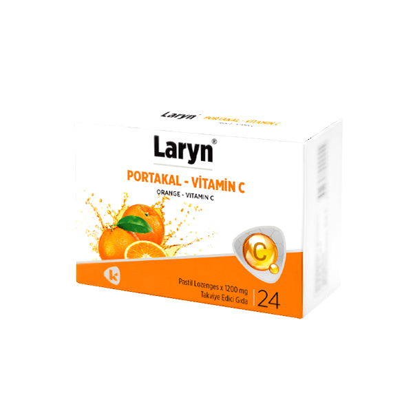 Laryn Orange 24 Lozenges
