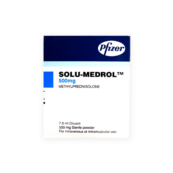 Solu-Medrol 500mg 7.8ml Sterille Powder